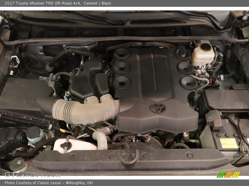 Cement / Black 2017 Toyota 4Runner TRD Off-Road 4x4