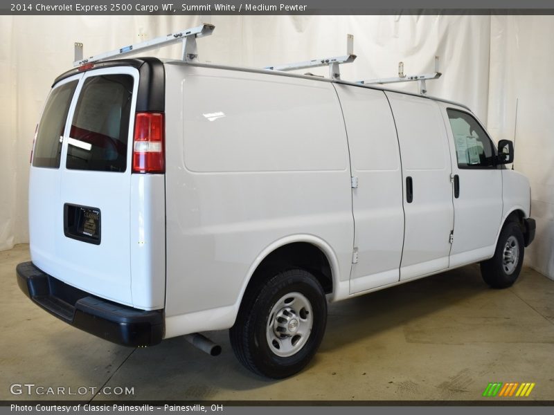 Summit White / Medium Pewter 2014 Chevrolet Express 2500 Cargo WT
