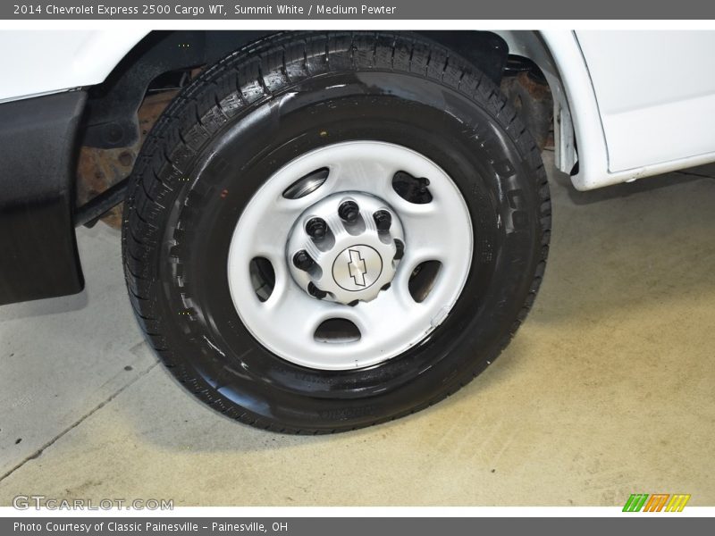 Summit White / Medium Pewter 2014 Chevrolet Express 2500 Cargo WT