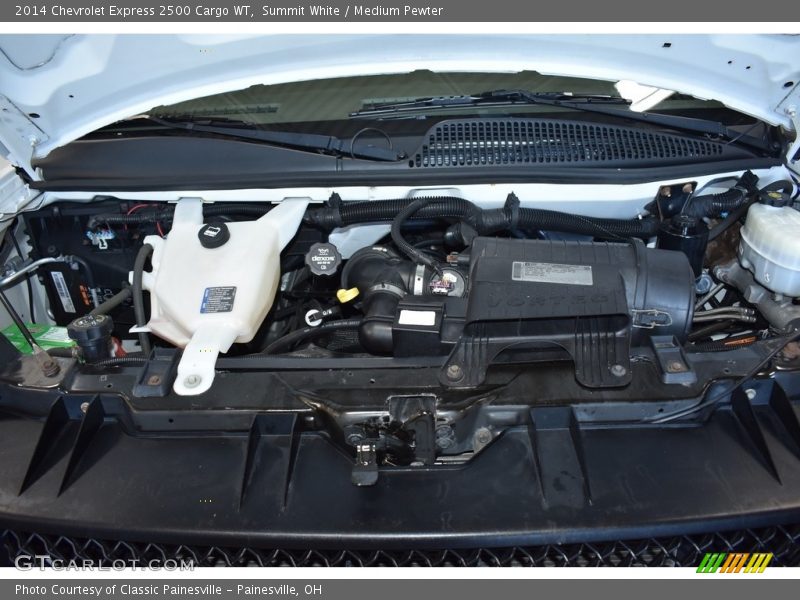 Summit White / Medium Pewter 2014 Chevrolet Express 2500 Cargo WT