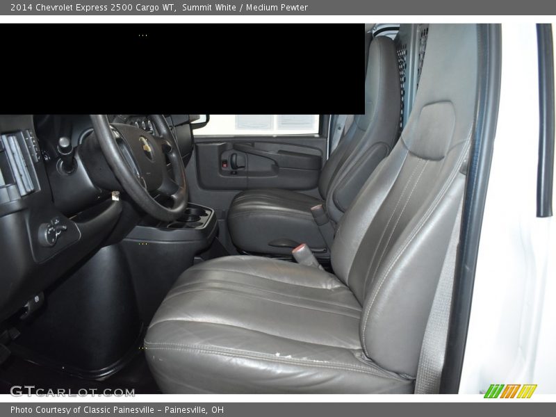 Summit White / Medium Pewter 2014 Chevrolet Express 2500 Cargo WT