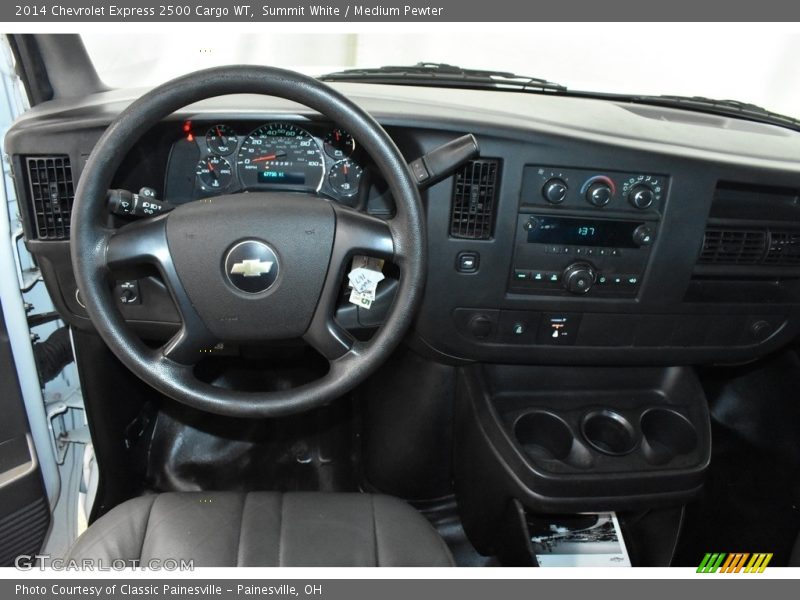 Summit White / Medium Pewter 2014 Chevrolet Express 2500 Cargo WT