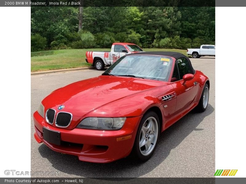 Imola Red / Black 2000 BMW M Roadster