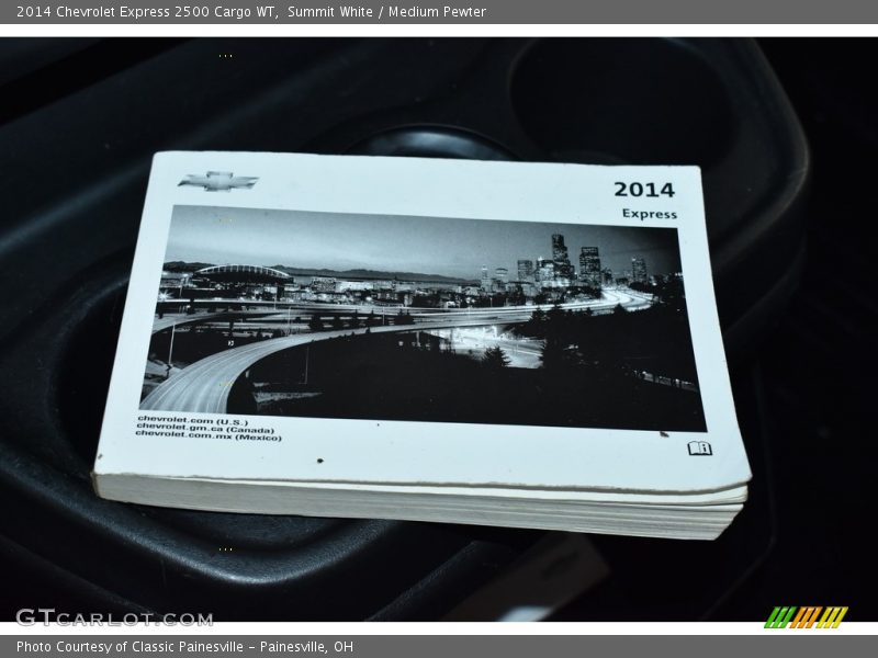 Summit White / Medium Pewter 2014 Chevrolet Express 2500 Cargo WT