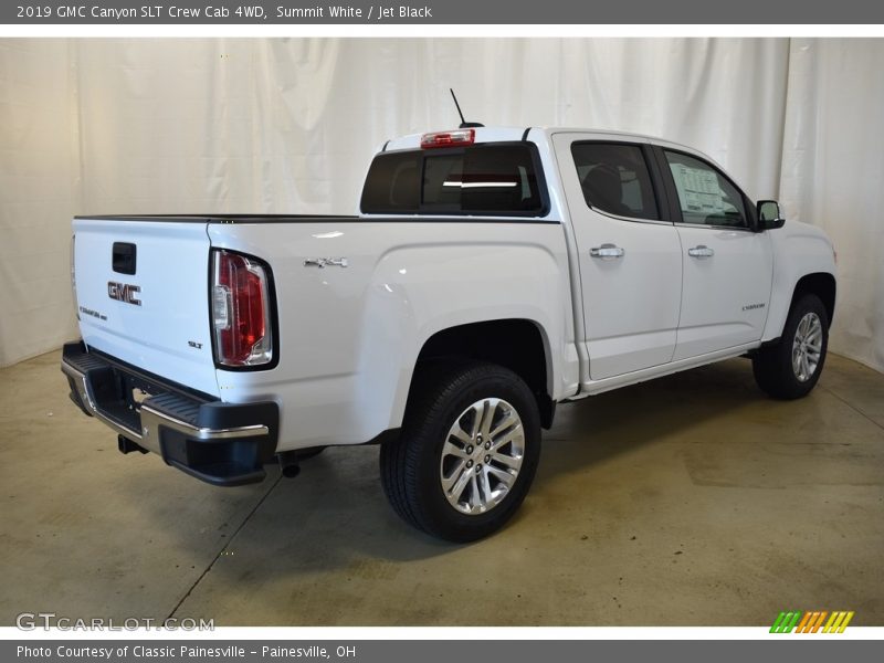 Summit White / Jet Black 2019 GMC Canyon SLT Crew Cab 4WD