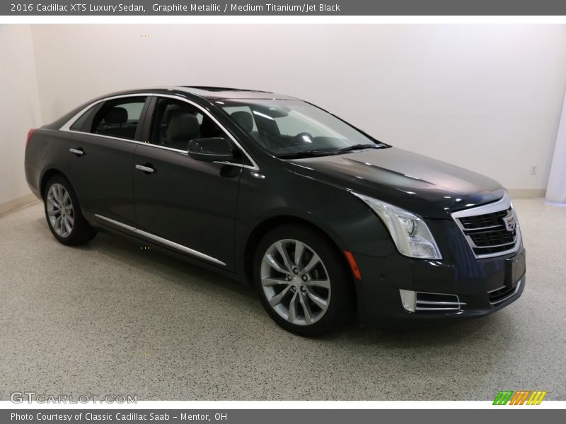 Graphite Metallic / Medium Titanium/Jet Black 2016 Cadillac XTS Luxury Sedan