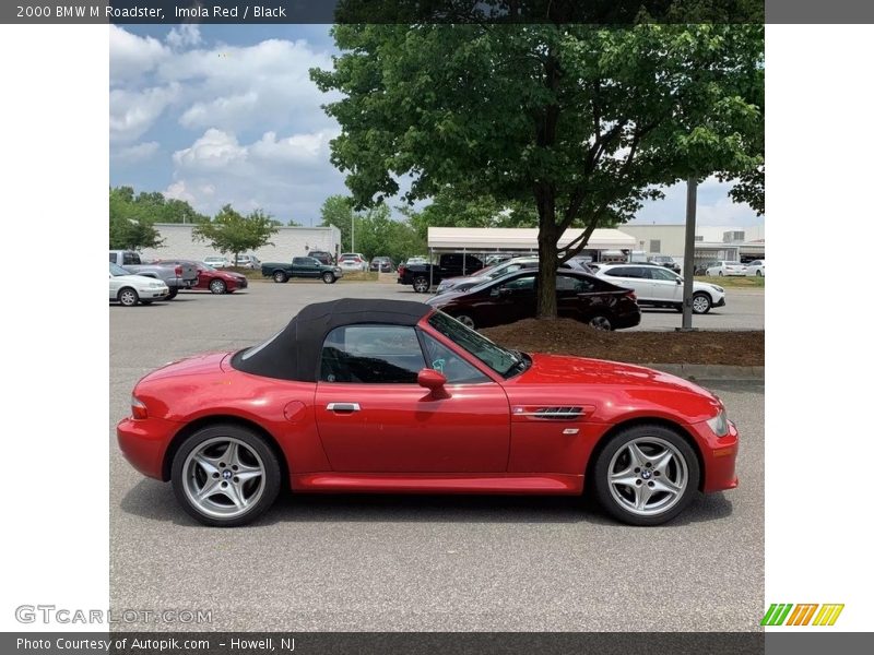 Imola Red / Black 2000 BMW M Roadster