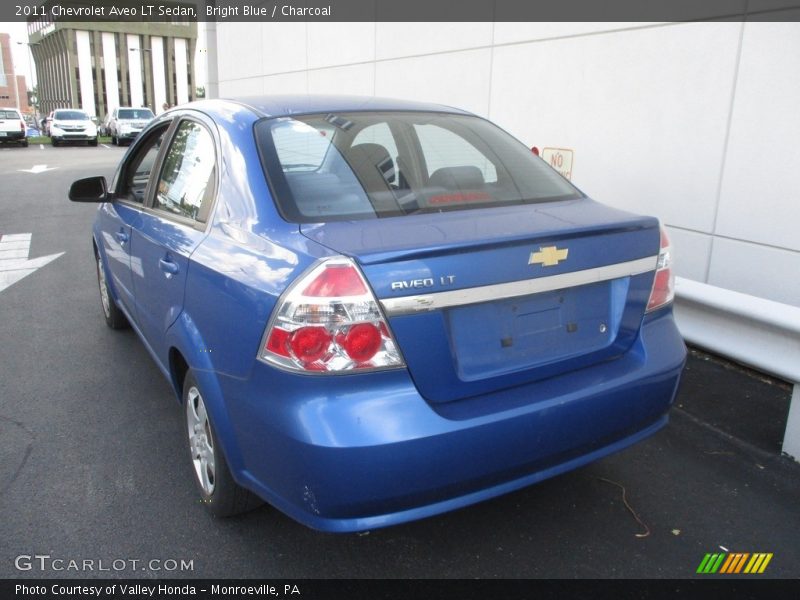 Bright Blue / Charcoal 2011 Chevrolet Aveo LT Sedan