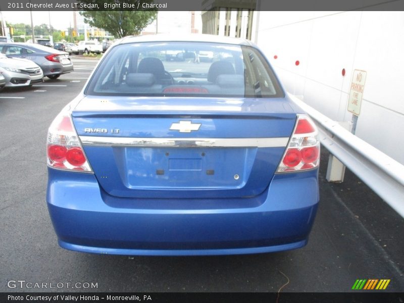 Bright Blue / Charcoal 2011 Chevrolet Aveo LT Sedan