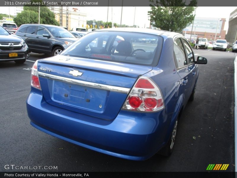 Bright Blue / Charcoal 2011 Chevrolet Aveo LT Sedan