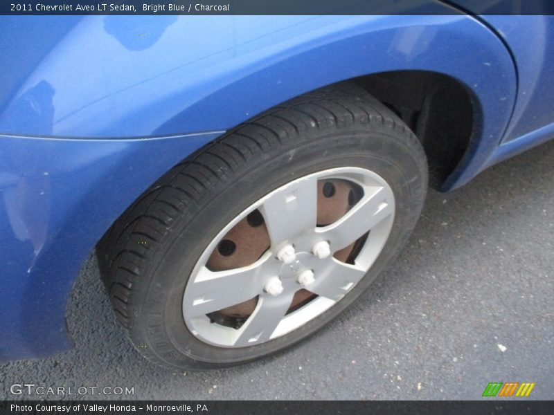 Bright Blue / Charcoal 2011 Chevrolet Aveo LT Sedan