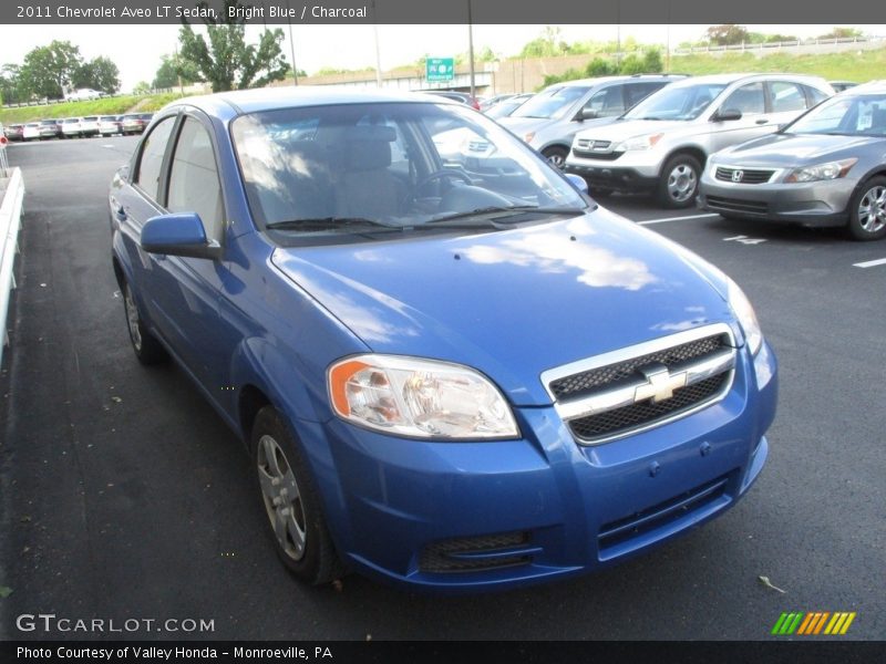 Bright Blue / Charcoal 2011 Chevrolet Aveo LT Sedan