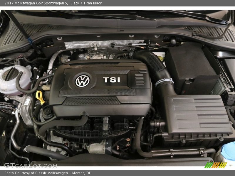  2017 Golf SportWagen S Engine - 1.8 Liter Turbocharged DOHC 16-Valve VVT 4 Cylinder