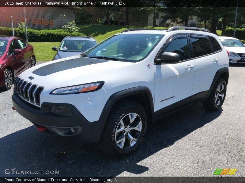 Bright White / Trailhawk Black 2015 Jeep Cherokee Trailhawk 4x4