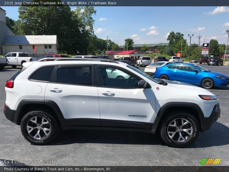 Bright White / Trailhawk Black 2015 Jeep Cherokee Trailhawk 4x4