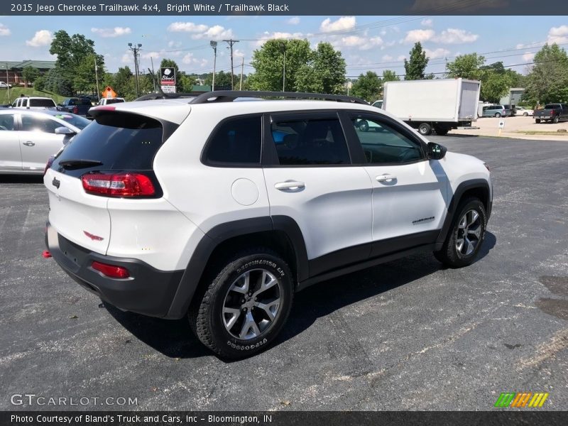 Bright White / Trailhawk Black 2015 Jeep Cherokee Trailhawk 4x4