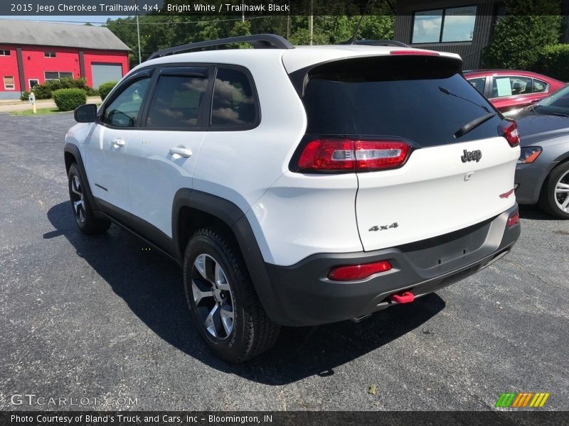 Bright White / Trailhawk Black 2015 Jeep Cherokee Trailhawk 4x4