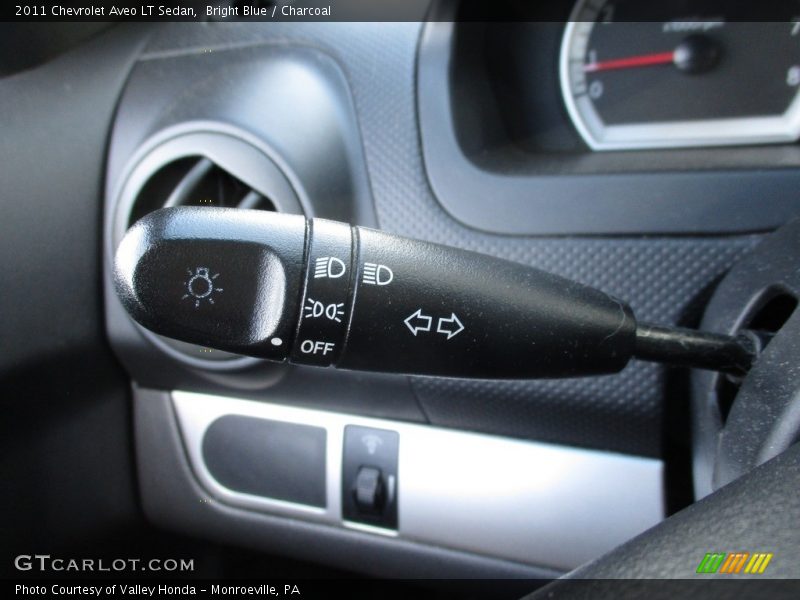 Bright Blue / Charcoal 2011 Chevrolet Aveo LT Sedan