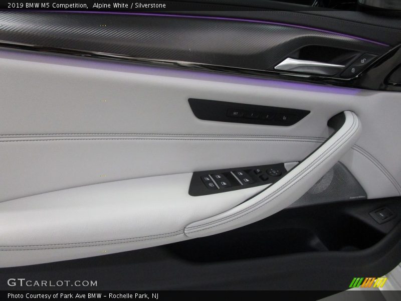 Alpine White / Silverstone 2019 BMW M5 Competition