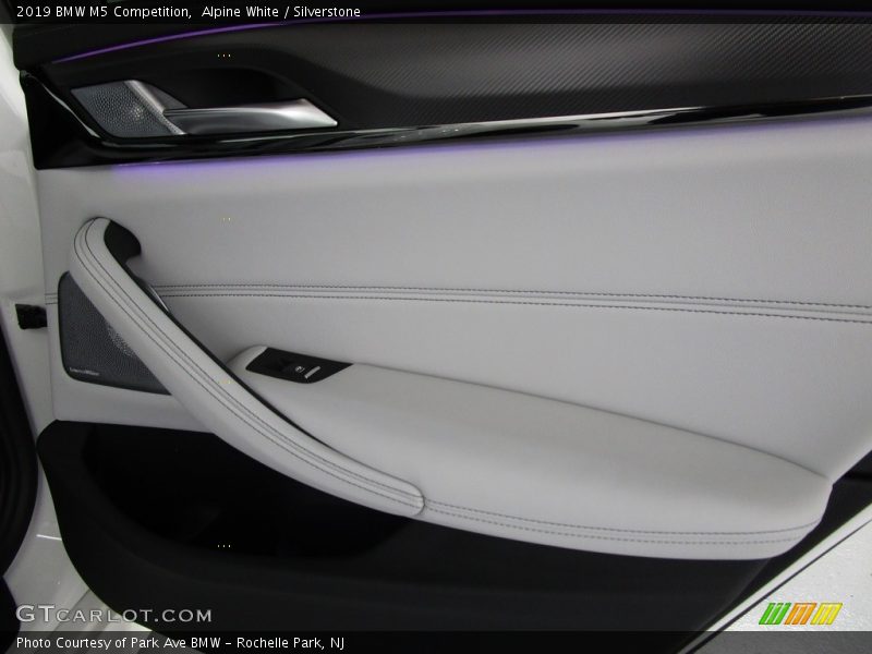 Alpine White / Silverstone 2019 BMW M5 Competition