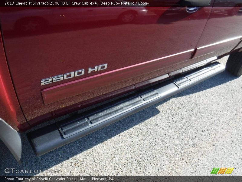 Deep Ruby Metallic / Ebony 2013 Chevrolet Silverado 2500HD LT Crew Cab 4x4