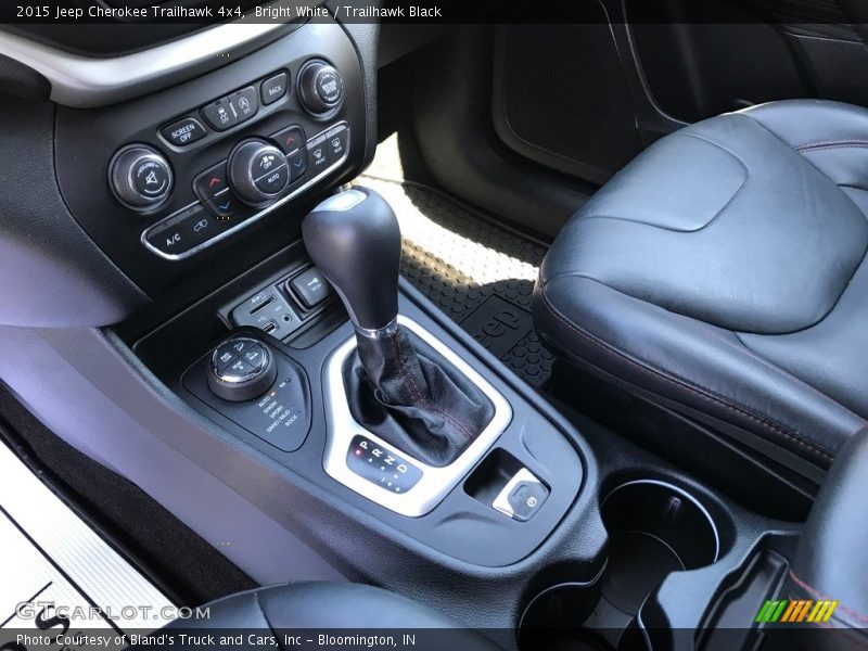 Bright White / Trailhawk Black 2015 Jeep Cherokee Trailhawk 4x4