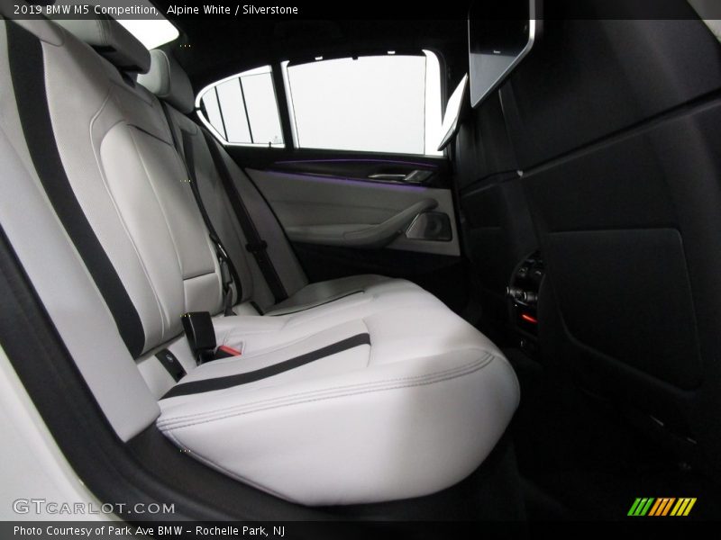 Alpine White / Silverstone 2019 BMW M5 Competition