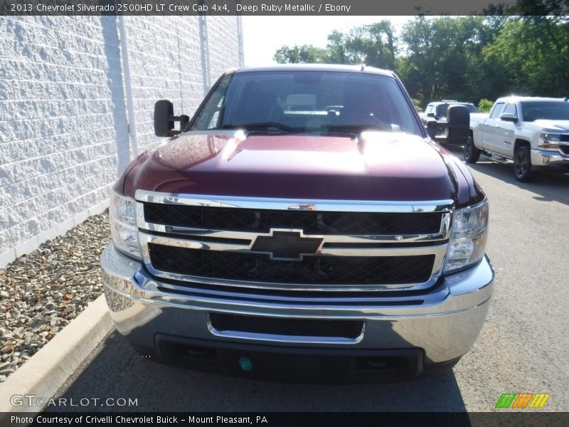 Deep Ruby Metallic / Ebony 2013 Chevrolet Silverado 2500HD LT Crew Cab 4x4