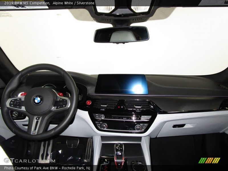 Alpine White / Silverstone 2019 BMW M5 Competition
