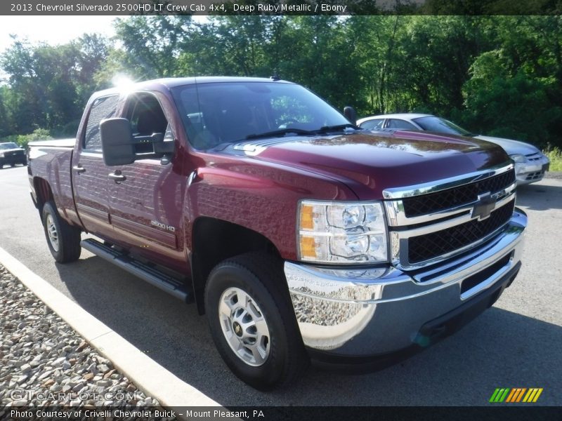 Deep Ruby Metallic / Ebony 2013 Chevrolet Silverado 2500HD LT Crew Cab 4x4