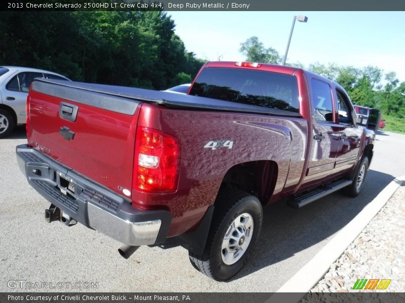 Deep Ruby Metallic / Ebony 2013 Chevrolet Silverado 2500HD LT Crew Cab 4x4