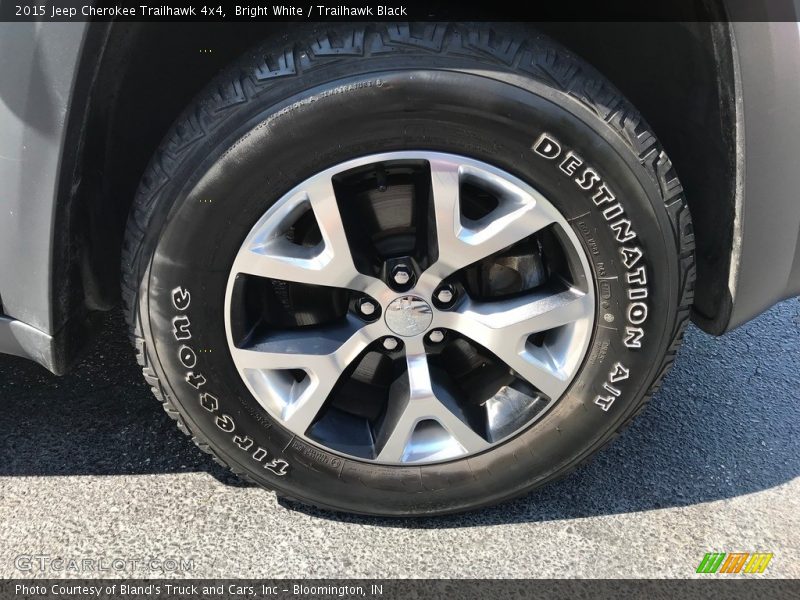 Bright White / Trailhawk Black 2015 Jeep Cherokee Trailhawk 4x4