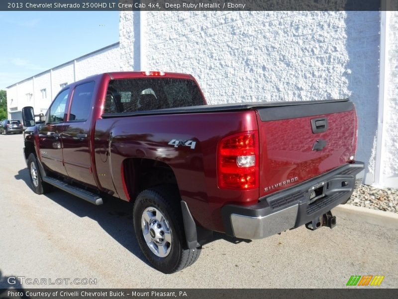 Deep Ruby Metallic / Ebony 2013 Chevrolet Silverado 2500HD LT Crew Cab 4x4