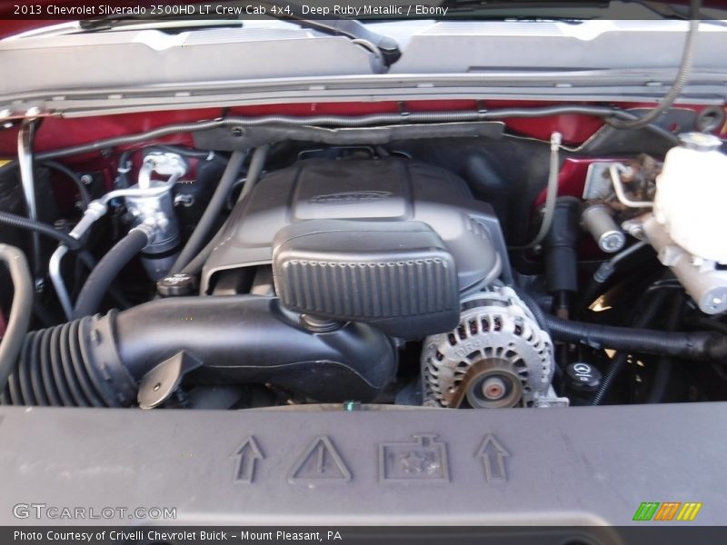 Deep Ruby Metallic / Ebony 2013 Chevrolet Silverado 2500HD LT Crew Cab 4x4
