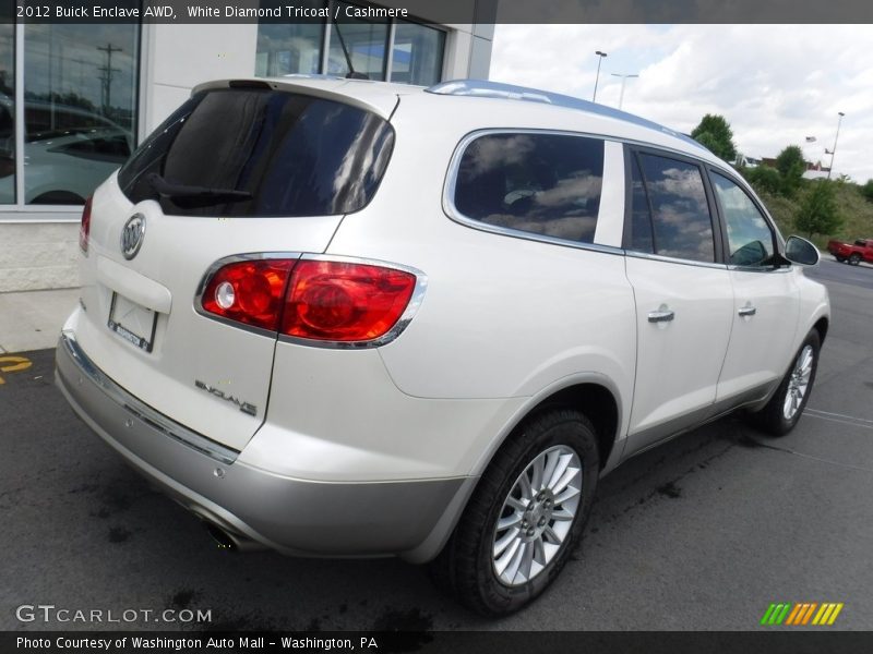 White Diamond Tricoat / Cashmere 2012 Buick Enclave AWD