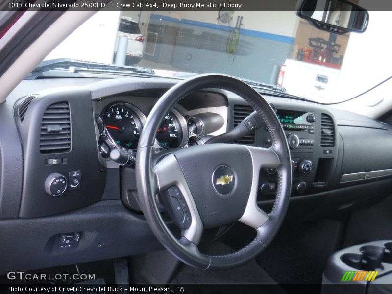Deep Ruby Metallic / Ebony 2013 Chevrolet Silverado 2500HD LT Crew Cab 4x4