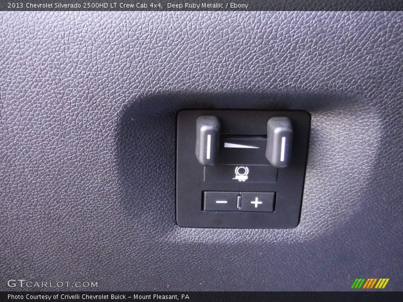 Deep Ruby Metallic / Ebony 2013 Chevrolet Silverado 2500HD LT Crew Cab 4x4