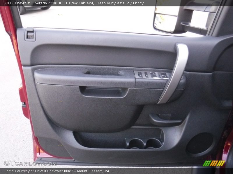 Deep Ruby Metallic / Ebony 2013 Chevrolet Silverado 2500HD LT Crew Cab 4x4