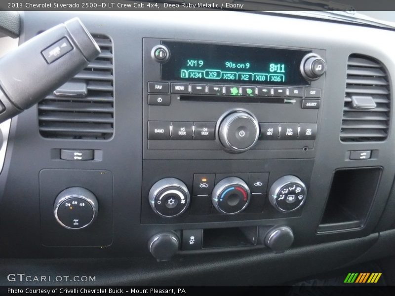 Deep Ruby Metallic / Ebony 2013 Chevrolet Silverado 2500HD LT Crew Cab 4x4