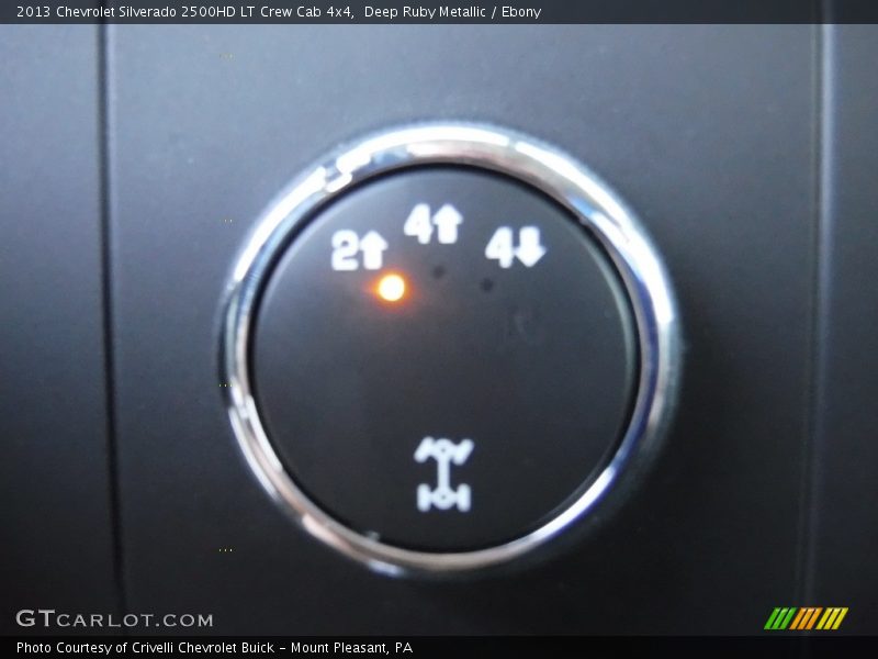 Deep Ruby Metallic / Ebony 2013 Chevrolet Silverado 2500HD LT Crew Cab 4x4