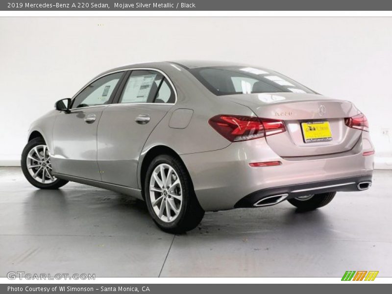 Mojave Silver Metallic / Black 2019 Mercedes-Benz A 220 Sedan