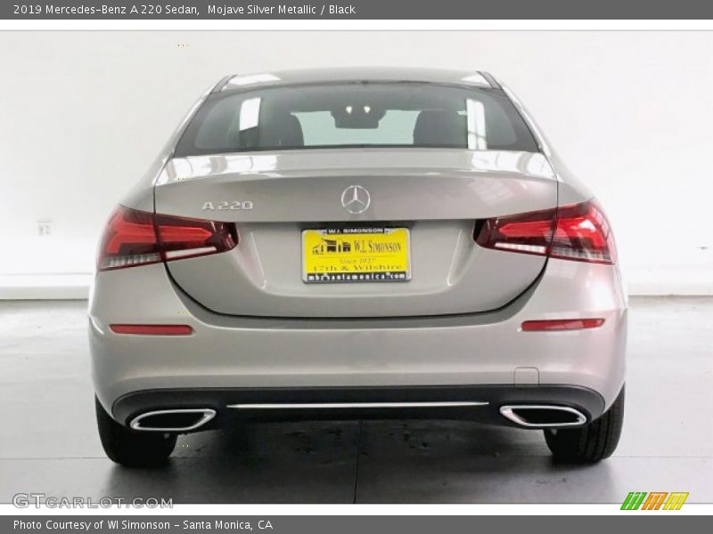 Mojave Silver Metallic / Black 2019 Mercedes-Benz A 220 Sedan
