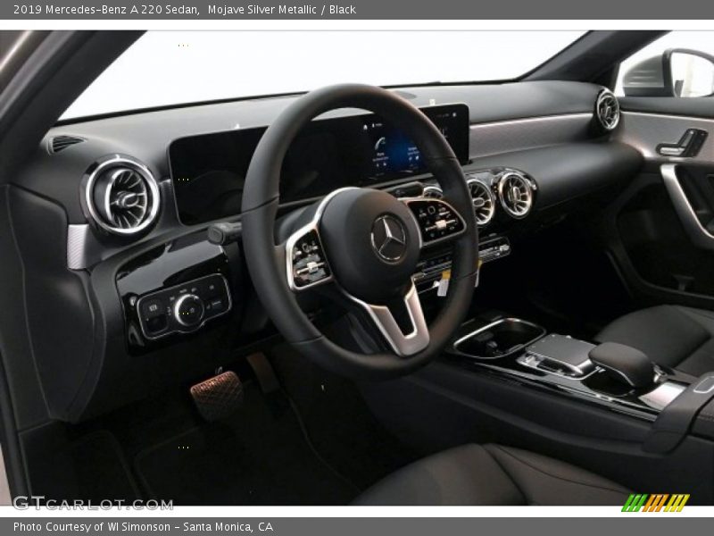 Mojave Silver Metallic / Black 2019 Mercedes-Benz A 220 Sedan