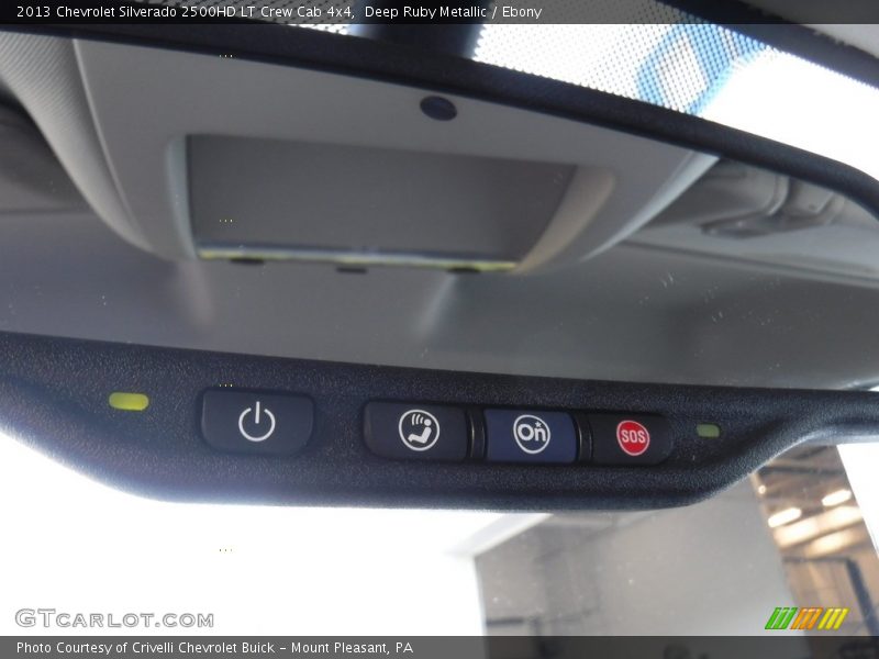 Deep Ruby Metallic / Ebony 2013 Chevrolet Silverado 2500HD LT Crew Cab 4x4