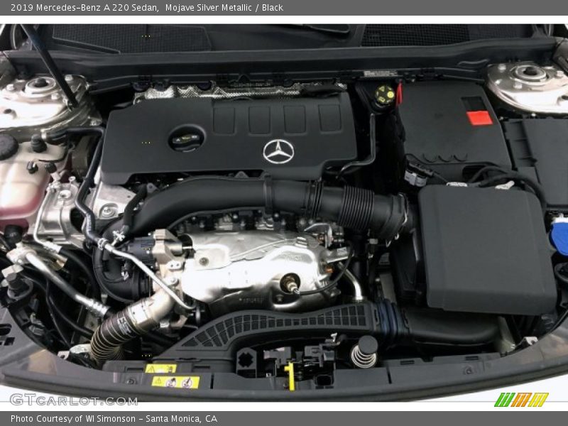 Mojave Silver Metallic / Black 2019 Mercedes-Benz A 220 Sedan