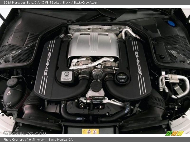  2019 C AMG 63 S Sedan Engine - 4.0 Liter biturbo DOHC 32-Valve VVT V8