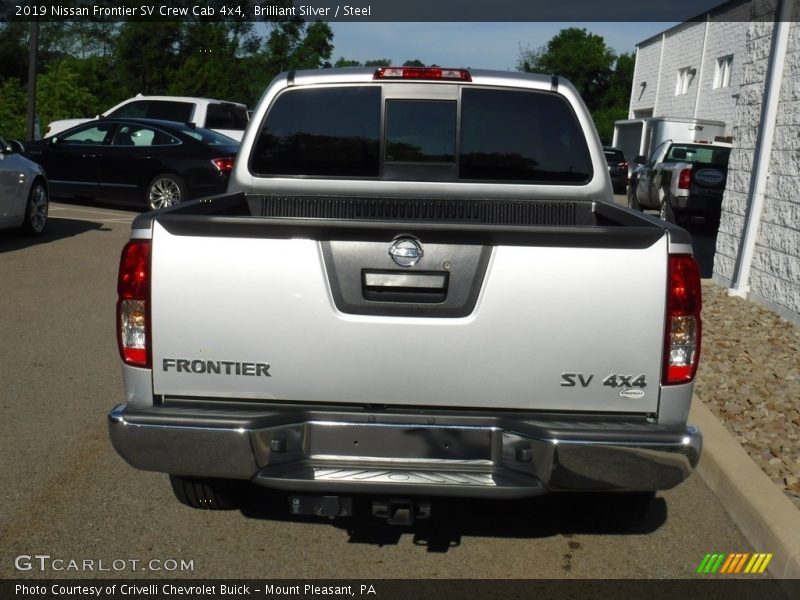 Brilliant Silver / Steel 2019 Nissan Frontier SV Crew Cab 4x4