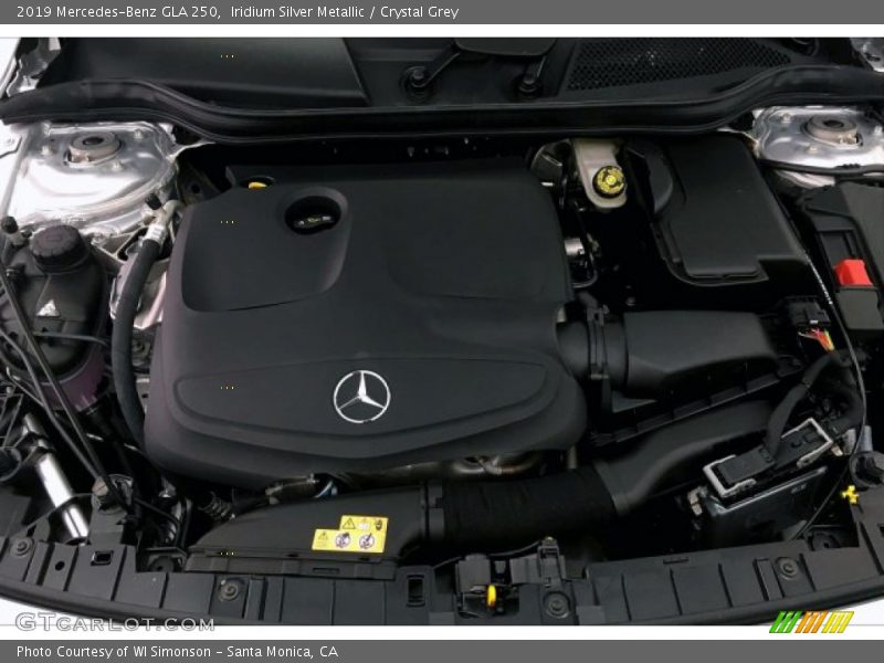 Iridium Silver Metallic / Crystal Grey 2019 Mercedes-Benz GLA 250