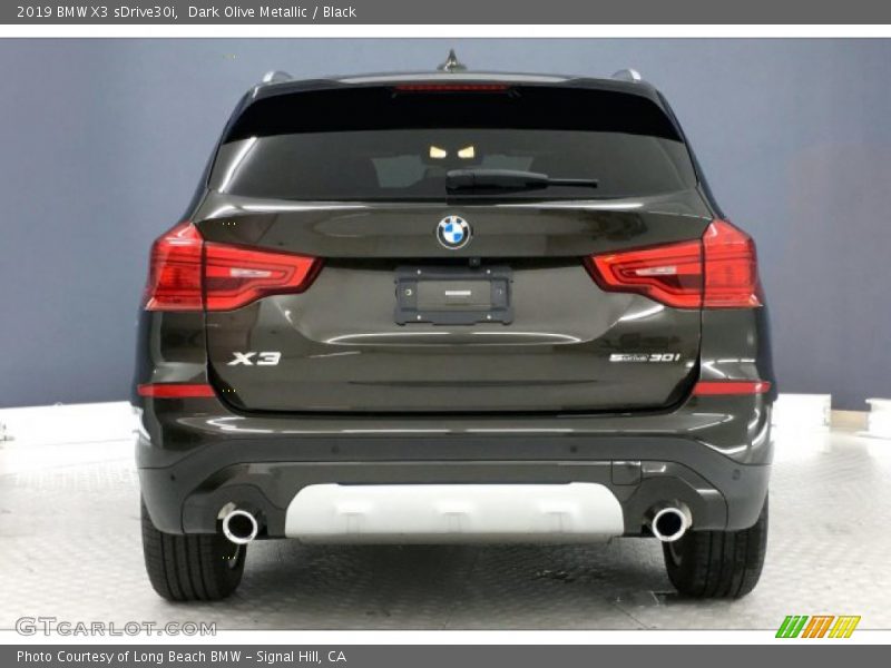 Dark Olive Metallic / Black 2019 BMW X3 sDrive30i