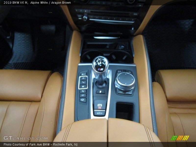 Alpine White / Aragon Brown 2019 BMW X6 M